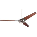 The Modern Fan Company Torsion Fan with 17W LED Light - Bright Nickel 7