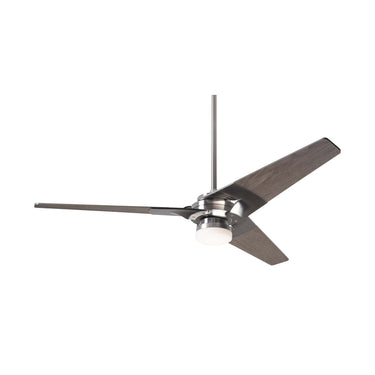 The Modern Fan Company Torsion Fan with 17W LED Light - Bright Nickel 1