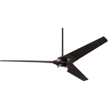 The Modern Fan Company Torsion Fan with 17W LED Light- Dark Bronze 6