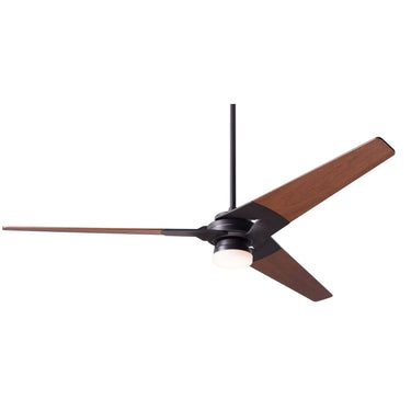 The Modern Fan Company Torsion Fan with 17W LED Light- Dark Bronze 8