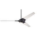 The Modern Fan Company Torsion Fan with 17W LED Light- Dark Bronze 10