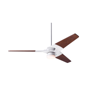 The Modern Fan Company Torsion Fan with 17W LED Light - Gloss White 2