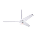 The Modern Fan Company Torsion Fan with 17W LED Light - Gloss White 4