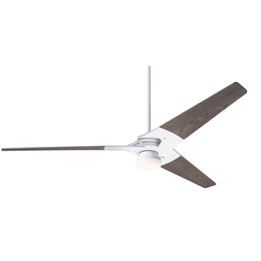 The Modern Fan Company Torsion Fan with 17W LED Light - Gloss White 6
