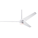 The Modern Fan Company Torsion Fan with 17W LED Light - Gloss White 9