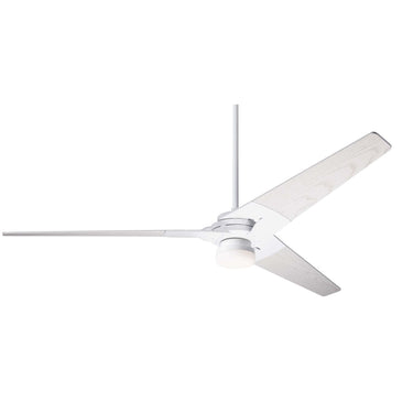 The Modern Fan Company Torsion Fan with 17W LED Light - Gloss White 10