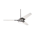 The Modern Fan Company Torsion Fan with 20W LED Light- Bright Nickel 5