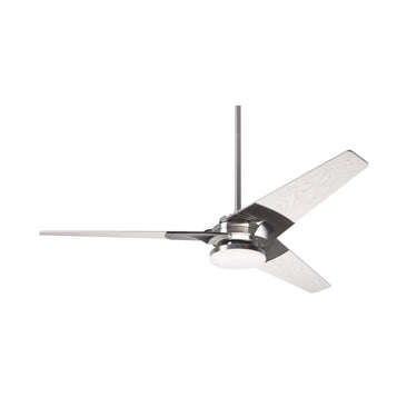 The Modern Fan Company Torsion Fan with 20W LED Light- Bright Nickel 5