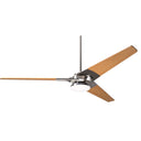 The Modern Fan Company Torsion Fan with 20W LED Light- Bright Nickel 8