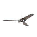 The Modern Fan Company Torsion Fan with 20W LED Light- Bright Nickel 1