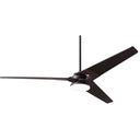 The Modern Fan Company Torsion Fan with 20W LED Light - Dark Bronze 6