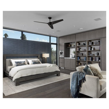 The Modern Fan Company Torsion Fan with 20W LED  Light - Gloss White 23