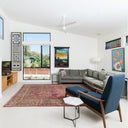 The Modern Fan Company Torsion Fan with 20W LED  Light - Gloss White 29