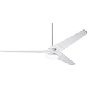 The Modern Fan Company Torsion Fan with 20W LED  Light - Gloss White 9