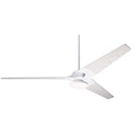 The Modern Fan Company Torsion Fan with 20W LED  Light - Gloss White 10