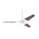The Modern Fan Company Torsion Fan with 20W LED  Light - Gloss White 1