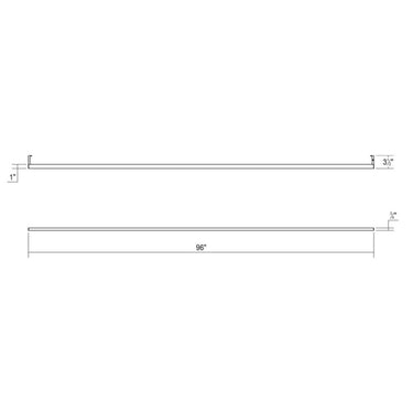 Thin-Line 3' LED Indirect Wall Bar 8