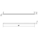 Thin-Line 4' Two-Sided LED Wall Bar 6