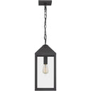 Thorpe 1 Light Mini Pendant in Mottled Black 7