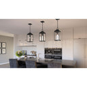Thorpe 1 Light Mini Pendant in Mottled Black 10