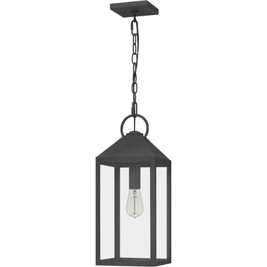 Thorpe 1 Light Mini Pendant in Mottled Black 1