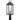 Thorpe 1 Light Outdoor Post in Mottled Black 6