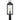 Thorpe 1 Light Outdoor Post in Mottled Black 7