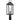 Thorpe 1 Light Outdoor Post in Mottled Black 1