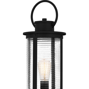 Tilmore 1 Light Outdoor Post in Matte Black 2