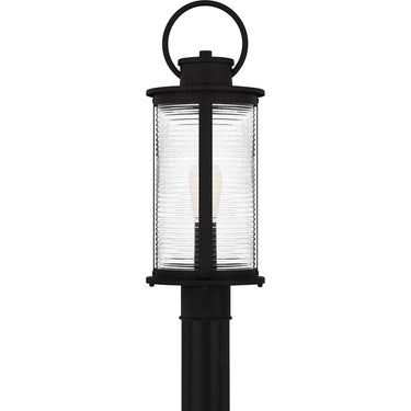 Tilmore 1 Light Outdoor Post in Matte Black 4