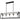 Tippet 5 Light Island Light in Matte Black 6