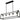 Tippet 5 Light Island Light in Matte Black 1