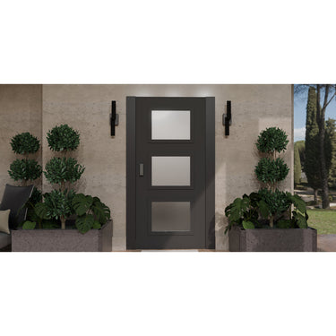 Todman TOD8304EK Outdoor Wall Sconce in Earth Black 3