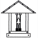 TRC-12AR Arroyo Craftsman Timber Ridge Arrow Med. Outdoor Column - Crescent Harbor