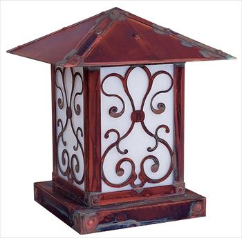 TRC-9AS Arroyo Craftsman Timber Ridge Ashbury Sm. Outdoor Column - Crescent Harbor