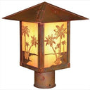 TRP-16PT Arroyo Craftsman Timber Ridge Palm Tree Lg. Post Mount