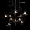 Tura 10-Light Frosted Glass Mobile Pendant 2