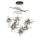 Tura 10-Light Frosted Glass Mobile Pendant 6