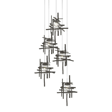 Tura 5-Light Seeded Glass Pendant 17