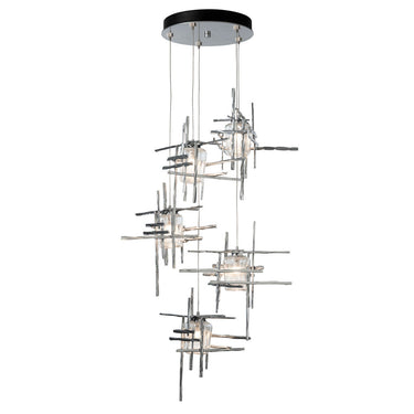 Tura 5-Light Seeded Glass Pendant 5
