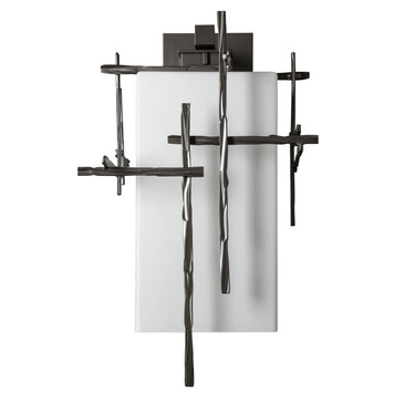 Shadow Box Small w/Slate Outdoor Sconce 5
