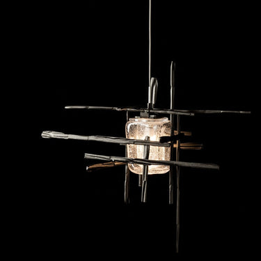 Tura Seeded Glass Low Voltage Sconce 1