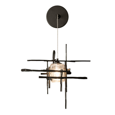 Tura Seeded Glass Low Voltage Sconce 4