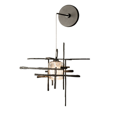 Tura Seeded Glass Low Voltage Sconce 