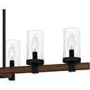 Tuthill 6 Light Island Light in Matte Black 3