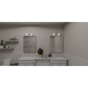 Ulysses 2 Light Bath Light in Brushed Nickel 3