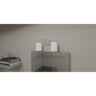 Ulysses 2 Light Bath Light in Brushed Nickel 4