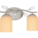 Ulysses 2 Light Bath Light in Brushed Nickel 6
