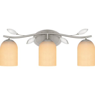 Ulysses 3 Light Bath Light in Brushed Nickel 1