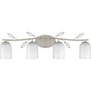 Ulysses 4 Light Bath Light in Brushed Nickel 3